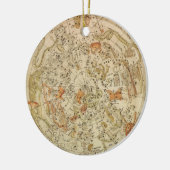 ヴィンテージ天球図ジョセフ・モクソン セラミックオーナメント (左)