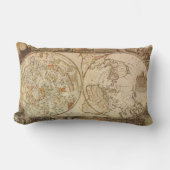 ヴィンテージ天球図ジョセフ・モクソン ランバークッション (正面)