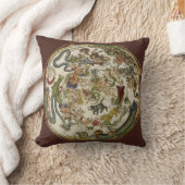 ヴィンテージ天球天球図（ピーター・アピアン） クッション (ブランケット)