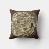 ヴィンテージ天球天球図（ピーター・アピアン） クッション (裏面)