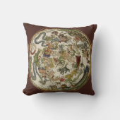 ヴィンテージ天球天球図（ピーター・アピアン） クッション (正面)