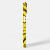 ヴィンテージ天黄色の笑顔ハッピーヒッピー太陽 Case-Mate iPhoneケース (裏面 / 右)