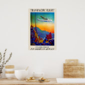 ヴィンテージ太平洋旅行ポスター ポスター (キッチン)