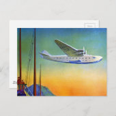 ヴィンテージ太平洋旅行 ポストカード (正面/裏面)