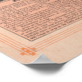 ヴィンテージ太陽のポスター ポスター (角)