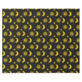 ヴィンテージ太陽の月の星模様 ラッピングペーパー (フラット)