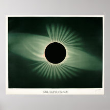 ヴィンテージ太陽のEclipseイラストレーション