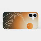 ヴィンテージ太陽軌跡 iPhone 16ケース (裏面横)