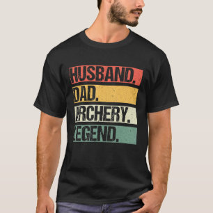 ヴィンテージ夫パパアーチェリーレジェンドスポーツファーザー Tシャツ