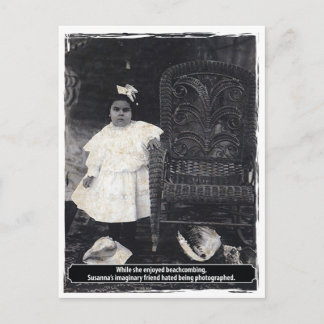 ヴィンテージ奇妙なスザンナス想像上の友人 ポストカード
