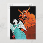 ヴィンテージ奇数はがき ポストカード (正面/裏面)