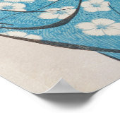 ヴィンテージ女が髪を組む五葉橋口 ポスター (角)