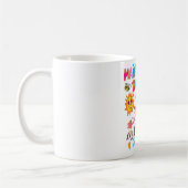 ヴィンテージ女子カラフルカロールマナナGセラカツオ コーヒーマグカップ (左)