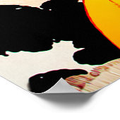 ヴィンテージ女子ゴルファープリント ポスター (角)