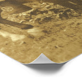 ヴィンテージ女性のカーボーイウエスタンポスター ポスター (角)