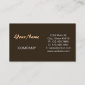 ヴィンテージ女性のカーボーイファッション南西部レザー 名刺 (正面)