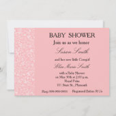 ヴィンテージ女性のカーボーイベビーシャワー招待状 招待状 (裏面)