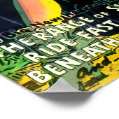 ヴィンテージ女性のカーボーイロマンスガンスリンガー ポスター (角)