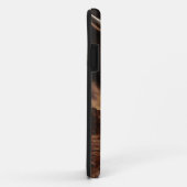 ヴィンテージ女性のカーボーイ付き牛スカル Case-Mate iPhoneケース (裏面/右)