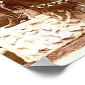 ヴィンテージ女性のカーボーイ ポスター (角)