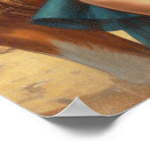 ヴィンテージ女性のカーボーイ ポスター (角)