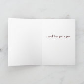 ヴィンテージ女性のカーボーイ – 私はエストロゲン系だ。 カード (内部)