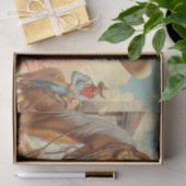 ヴィンテージ女性のカーボーイ 薄葉紙 (ギフト)