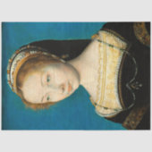 ヴィンテージ女性ティッシュペーパー 薄葉紙 (正面)