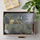 ヴィンテージ女性フランスのカントリー側ティッシュペーパー 薄葉紙 (ギフト)