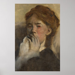 ヴィンテージ女性ポートレートアート ポスター