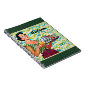 ヴィンテージ女性レシピ書 ノートブック (右側)