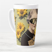 ヴィンテージ女性先駆者デイジーキッチュ カフェラテマグ (左アングル)