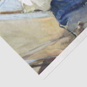 ヴィンテージ女性写真家デコページ 薄葉紙 (詳細)