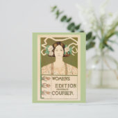 ヴィンテージ女性版バッファロークーリエ ポストカード (スタンド正面)