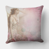 ヴィンテージ女性装飾用クッション クッション (裏面)