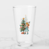 ヴィンテージ女 タンブラーグラス (裏面)