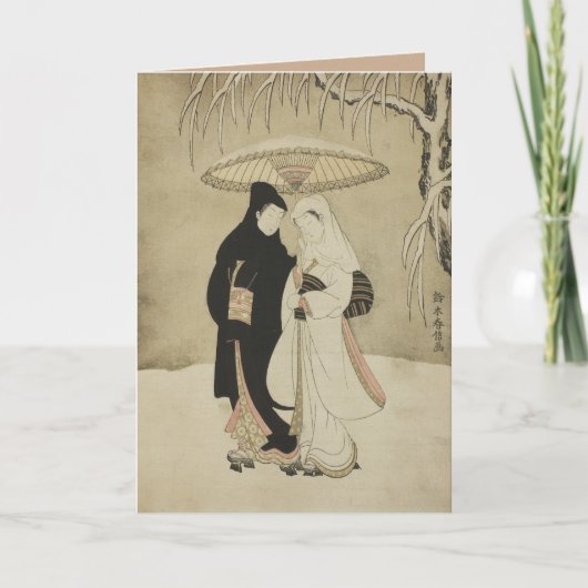 ヴィンテージ好きが傘の下に シーズンカード (正面)