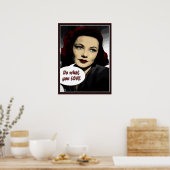 ヴィンテージ好きなことをする ポスター (キッチン)