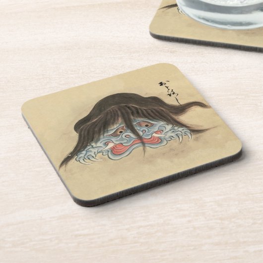 ヴィンテージ妖怪おとろ日本のし コースター (左側)