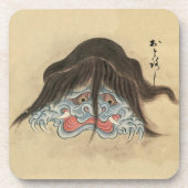 ヴィンテージ妖怪おとろ日本のし コースター (正面)