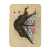 ヴィンテージ妖怪おとろ日本のし マグネット (縦)