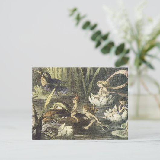 ヴィンテージ妖精の国ストーリーテラーはがき ポストカード (スタンド正面)