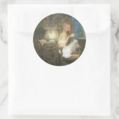 ヴィンテージ妖精の国ストーリーブックシール ラウンドシール (バッグ)