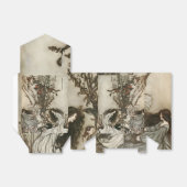 ヴィンテージ妖精アーサー・ラッカム・アート・フェイスボックス フェイバーボックス (折り畳みなし)