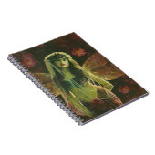 ヴィンテージ妖精ニンフノート ノートブック (右側)