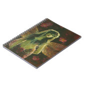 ヴィンテージ妖精ニンフノート ノートブック (左側)