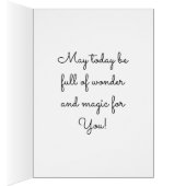 ヴィンテージ妖精誕生日カード (内側 (右))