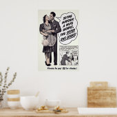 ヴィンテージ妻の通信販売 ポスター (キッチン)