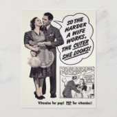 ヴィンテージ妻の通信販売 ポストカード (正面)