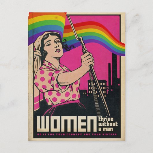 ヴィンテージ姉妹のためにやれポストカード ポストカード (正面)